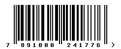 upc 7891000241776 barcode image
