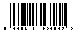 8000144006045 barcode