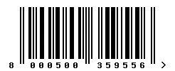 EAN 8000500359556 barcode image