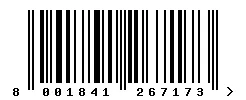 8001841267173 barcode