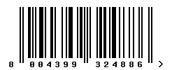 upc 8004399324886 barcode image