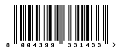 upc 8004399331433 barcode image