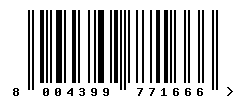 upc 8004399771666 barcode image