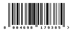 upc 8004698179385 barcode image