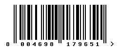 upc 8004698179651 barcode image