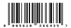 upc 8005610266435 barcode image