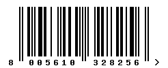upc 8005610328256 barcode image