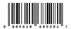 8005610685281 barcode