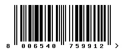 8006540759912 barcode