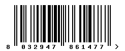 upc 8032947861477 barcode image