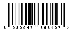 upc 8032947866427 barcode image