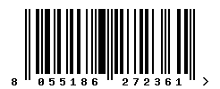 upc 8055186272361 barcode image