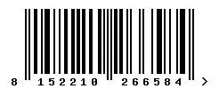 EAN 8152210266584 barcode image