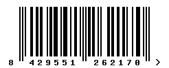 upc 8429551262170 barcode image