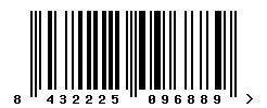 8432225096889 barcode