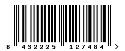 8432225127484 barcode