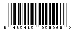 upc 8435415055963 barcode image
