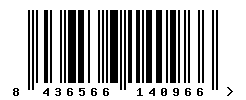 EAN barcode number 8436566140966