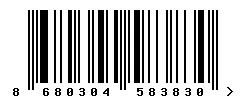 8680304583830 barcode