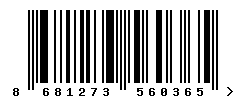 upc 8681273560365 barcode image