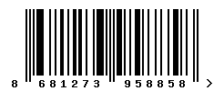 upc 8681273958858 barcode image