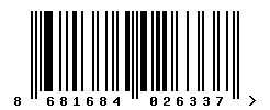 8681684026337 barcode