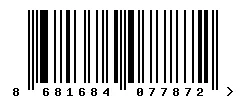 8681684077872 barcode