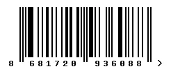 EAN barcode 8681720936088