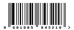8681805843218 barcode