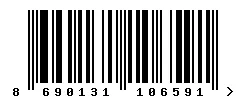 EAN barcode 8690131106591