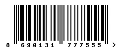 EAN 8690131777555 barcode image