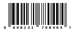 EAN barcode 8690131780494