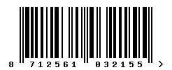 EAN barcode 8712561032155