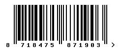 upc 8718475871903 barcode image