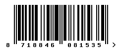 upc 8718846081535 barcode image