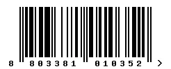 8803381010352 barcode