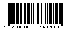 upc 8806095031415 barcode image