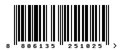 upc 8806135251025 barcode image