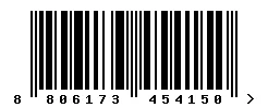 EAN barcode 8806173454150