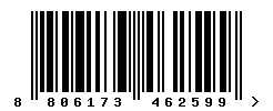 EAN barcode 8806173462599