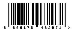 EAN barcode 8806173462971