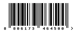 EAN barcode 8806173464500