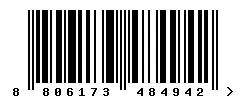 EAN barcode 8806173484942