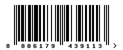 EAN barcode 8806179439113