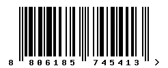 EAN barcode 8806185745413