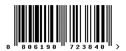 8806190723840 barcode