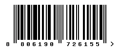 8806190726155 barcode