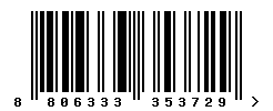 EAN barcode number 8806333353729