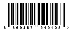 upc 8809187049428 barcode image