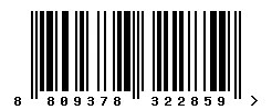 8809378322859 barcode